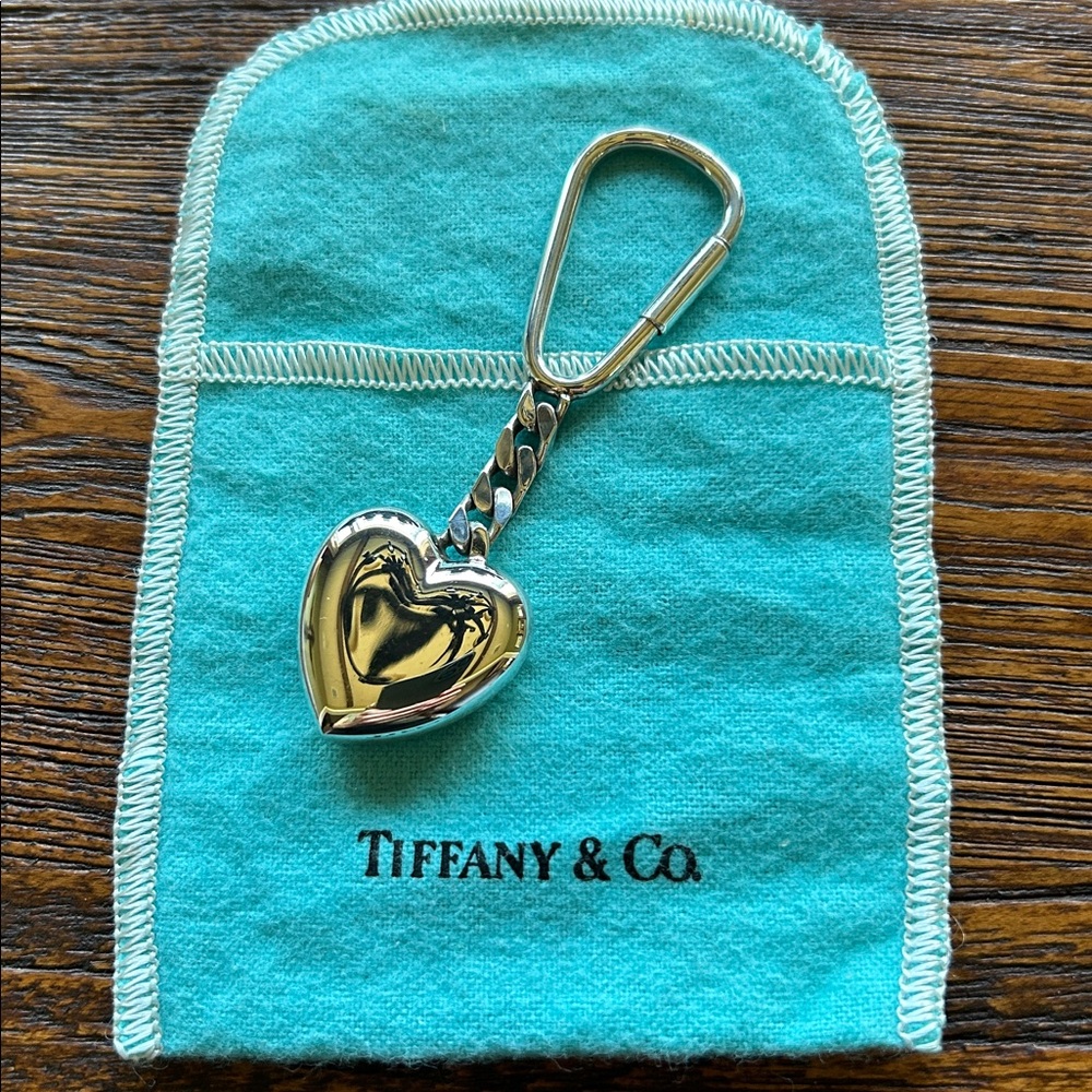 Tiffany & Co. Silver Heart Keyring